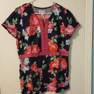 Koi scrub top 1